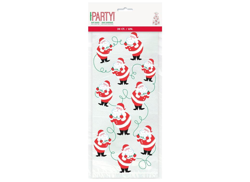 Santa Cello Treat Bags 20pk