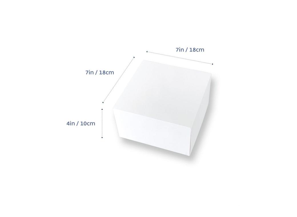 LOYAL Cake Box 4in High x 7in