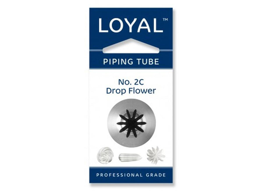 Loyal Drop Flower Piping Tip #2C – Cake Kitchen