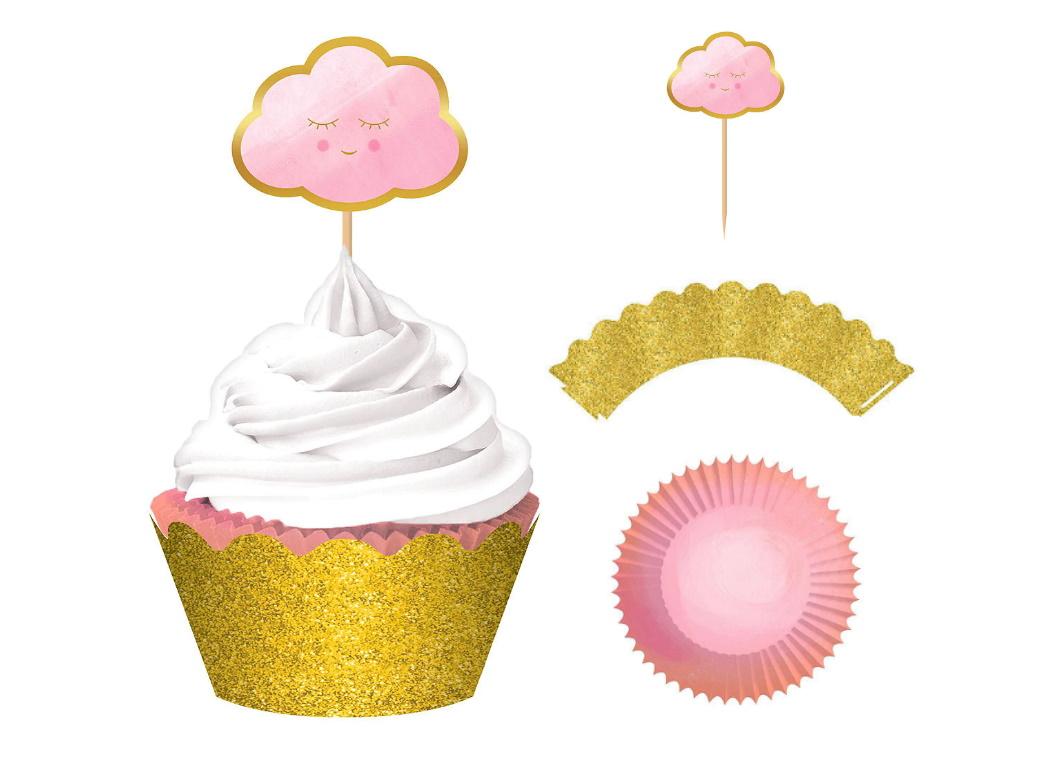 Oh Baby Girl Cupcake Kit