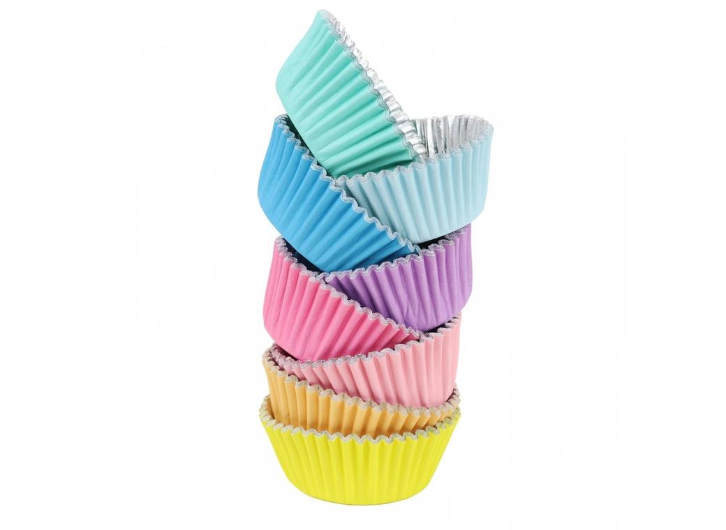 PME Foil Lined Cupcake Cases 100pk - Pastel – Cake & Kitchen