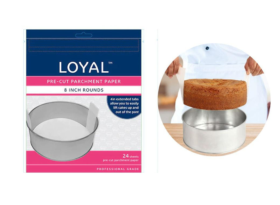 How To Line Round Cake Pan With Parchment Baking Cake Line Round