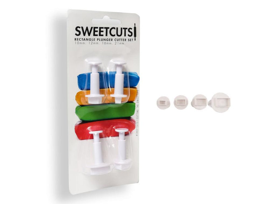 Rectangle Plunger Cutters – Cake & Kitchen