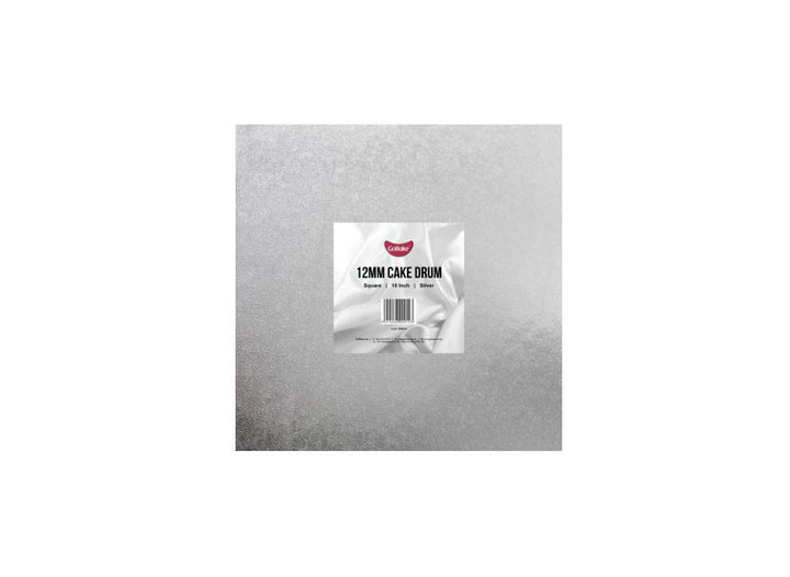 Drum Board 12mm - Silver Square 10in
