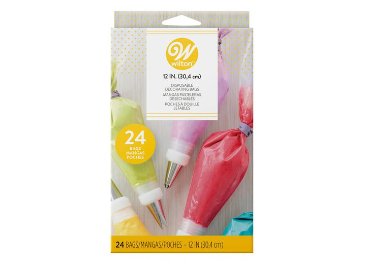 Wilton Disposable Decorating Bags 12in 24pk