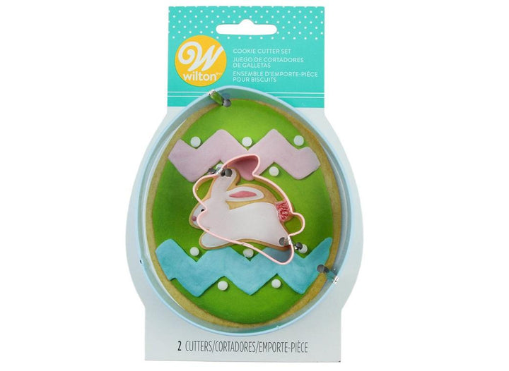 Wilton Egg with Bunny Cutter Set